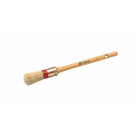 Brosse Pouce Manche Bois Verni