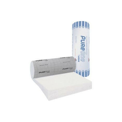 Panneau roulé de laine de verre - URSA PURE 32 QP  Ep.101mm 1,2mx5,4m  R3,15 - paquet(s) de 6,48 m²