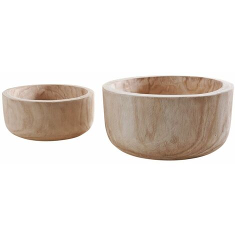 Corbeilles rondes en bois (1/2)