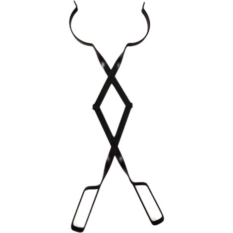 Pince à bûches de bois pour cheminée barbecue, pince à feu de 66cm environ (1/3)