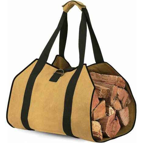 Grand Sac à bûches droit 99cm x 45cm (1/5)