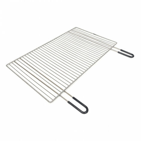 Grille barbecue 60x40 avec poignée anti-chaleur