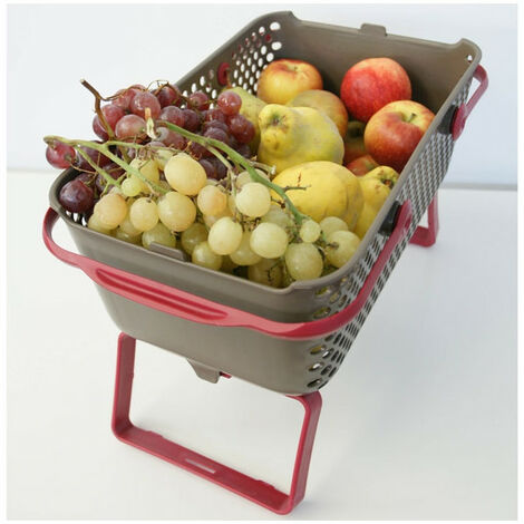 Panier de récolte Kajo Gris 15L - Rose