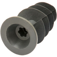 QEM – Lot de 100 vis noires 55mm pour membranes de fondation – Fixation pour béton armé – Vissage rapide en série