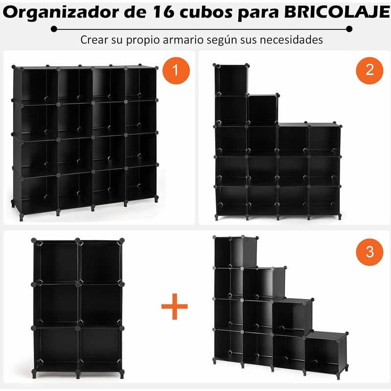 Búho Store - Este armario modular de 16 cubos es súper