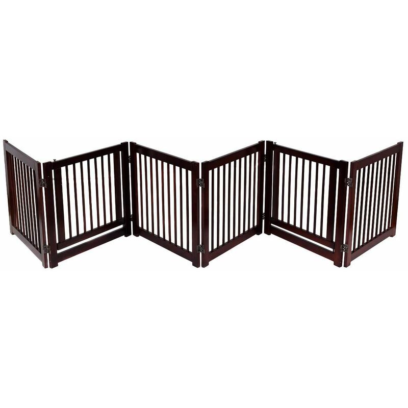 Conjunto de la puerta de seguridad bebé ajustable de la jaula para mascotas  criadero de perros de madera Puerta de los paneles de obtentor - China  Valla de perro y granja valla