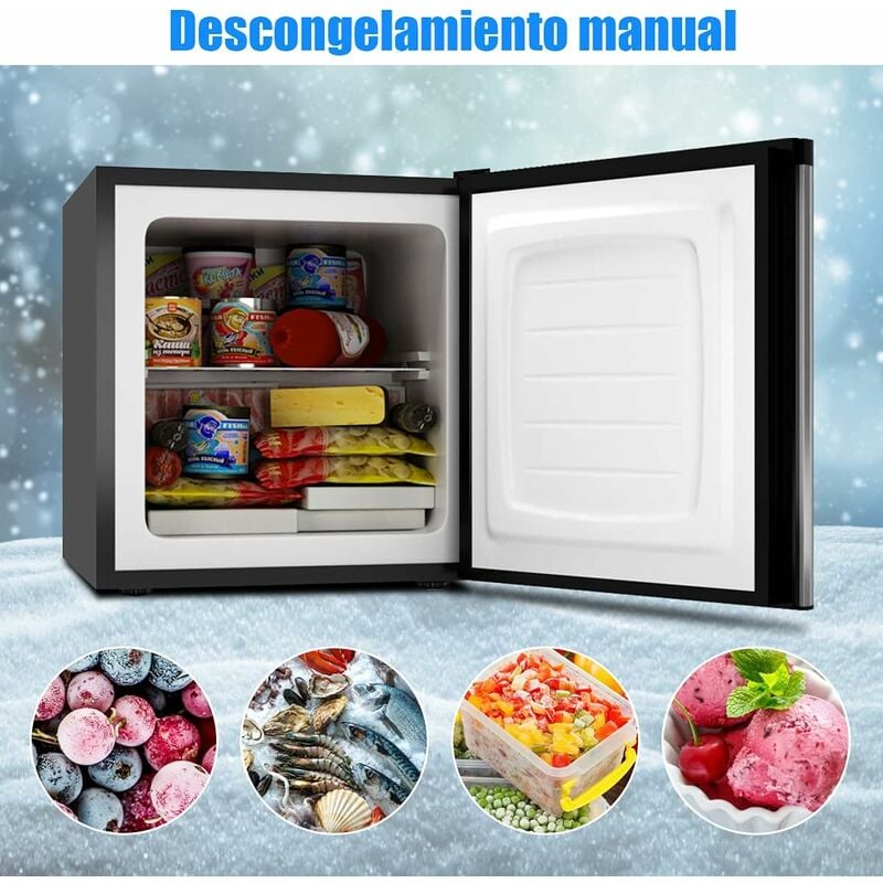 COSTWAY Mini Congelador Portátil Capacidad 31,1 L, Nevera con Puerta  Individual Reversible Control Mecanismo Regulable