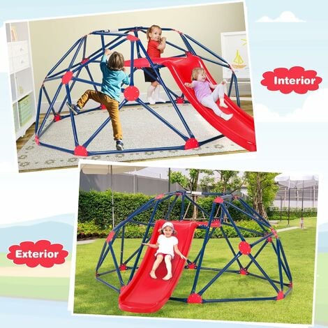 Castillo 6 en 1 parque de juegos de diversión, juego para interiores y  exteriores para niños pequeños de 1 a 3 años, juego de escalador de patio