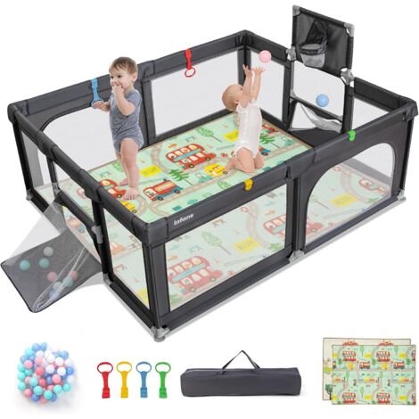 Regalo Bebe Cunas Para Bebes COSTWAY Parque Infantil Bebe 200 X