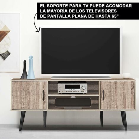 Simple Hogar Mueble para TV,120 CM Grande Mesa para TV,Centro de  Entretenimiento para TV