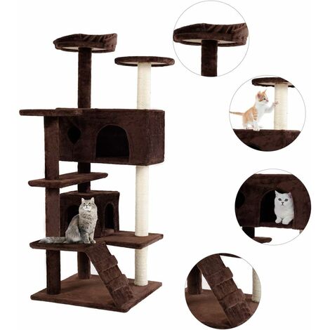 Arbol Rascador Ripley RASCADOR PARA GATOS CUEVA PLATAFORMA Y