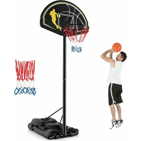 Canasta de baloncesto para niños y adultos, para montar en la pared, para  exteriores, con elevación manual, puede soportar 440.9 lbs (tamaño : 47.63  x