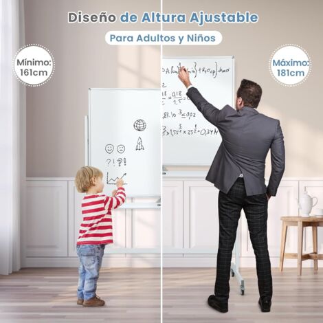 Pizarra Classic Móvil Doble Cara 100x200cm