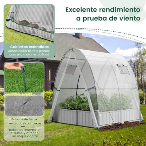 Malla mosquitera para puertas o ventanas laterales de invernaderos.