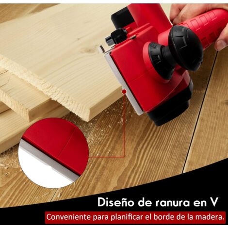 Cepillo Electrico Para Madera Cepilladora Manual Elu00e9ctrica