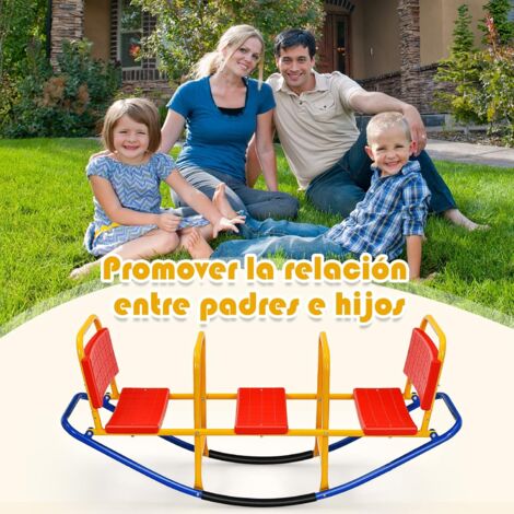 Columpio Jardin COSTWAY Balancu00edn Oscilante De Metal Para O