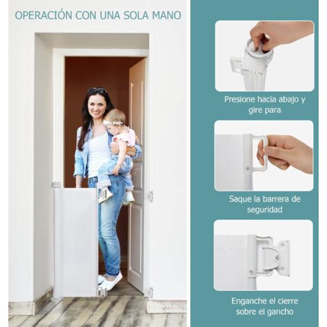 Barrera de escalera Accesorios de seguridad para bebé de segunda mano en  Canarias