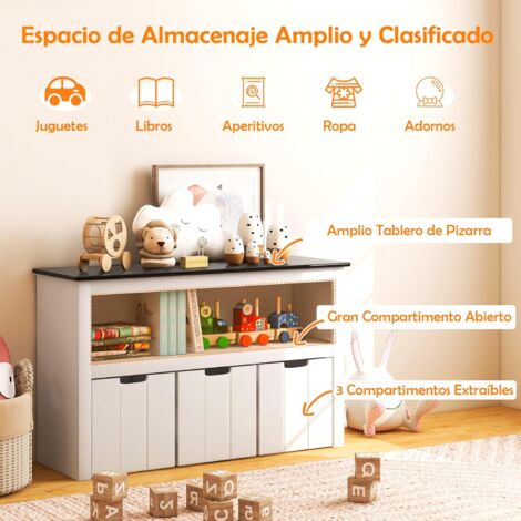 Organizador Juguetes Infantil Mueble Juguetero Organizador De