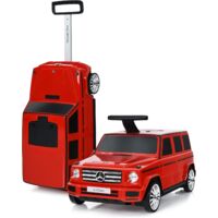 COSTWAY Maleta Infantil de Viaje con 6 Ruedas, Maleta y Coche 2 en 1 para  Viajar,