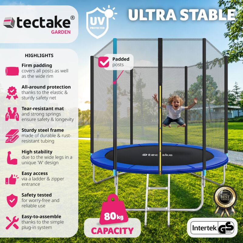 Trampoline Replacement Enclosure Surround Safety Net