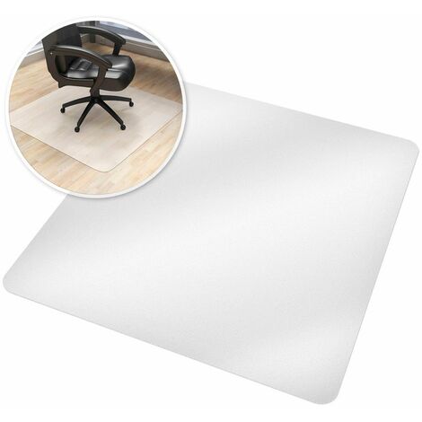 Carpet Protector - office chair floor protection mat, slip-resistant - plastic carpet protector, carpet protector film, carpet protector mat - 120 x 120 cm