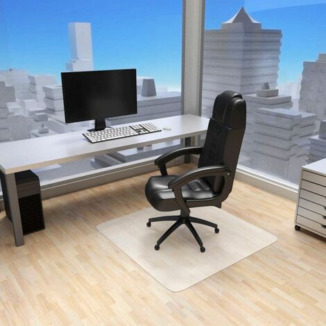 Carpet Protector - office chair floor protection mat, slip-resistant - plastic carpet protector, carpet protector film, carpet protector mat - 120 x 120 cm
