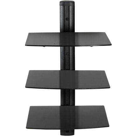 Floating shelves with 3 tiers model 3 - wall shelf, wall mounted shelf, hanging shelf