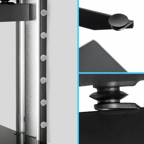 Floating shelves with 3 compartments model 1 - wall shelf, wall mounted shelf, hanging shelf
