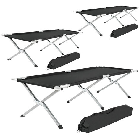 folding camp bed single