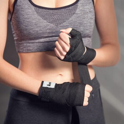 Punching Bag - filled, hanging, 10 kg, including 6 oz boxing gloves and wraps - boxing gloves, boxing bag, heavy bag