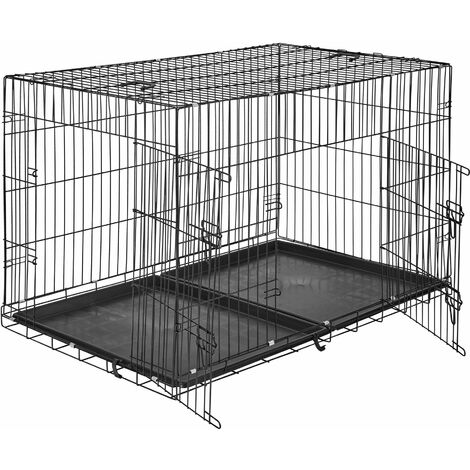 Xxl collapsible dog store crate