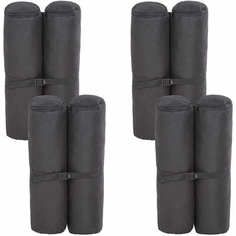 4 Gazebo weights made of polyester - gazebo, gazebo for sale, outdoor gazebo - black