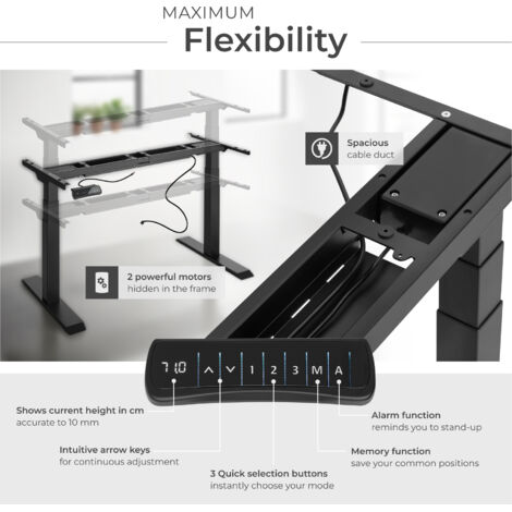 computer desk, standing desk ...