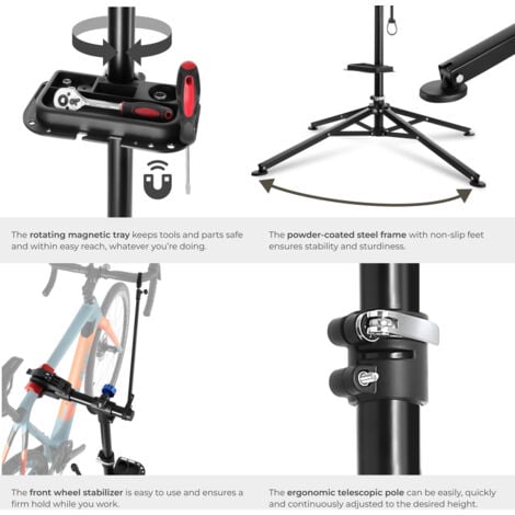 Bike repair stand Philipp - bike work stand, bike maintenance stand, work stand