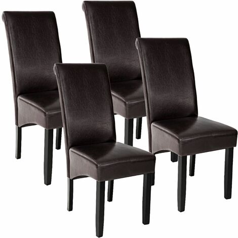 Ergonomic Dining Chairs, Set of 4 - dining room chairs, kitchen chairs ...