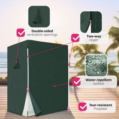 Beach chair with cushions - sun chair, folding beach chair, beach lounger - colourful