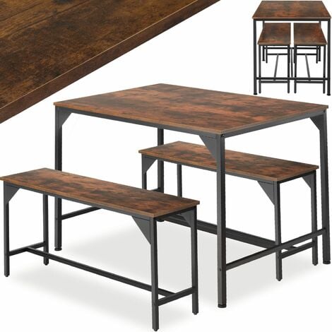 Rustic industrial deals kitchen table