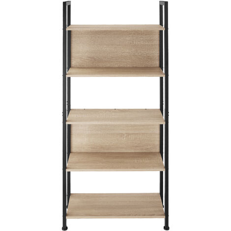 Sonoma Standing Shelf Walnut & Grey