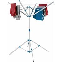 Rotary washing line - portable - washing line, airer, clothes line - grey