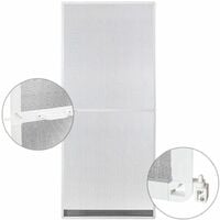 Fly screen for door frame - fly screen door, screen door, insect mesh - white