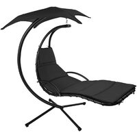 Hanging chair Kasia - garden swing seat, garden swing chair, swing chair - black