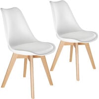 2 Friederike Dining Chairs - white