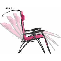 Garden chair Matteo - pink