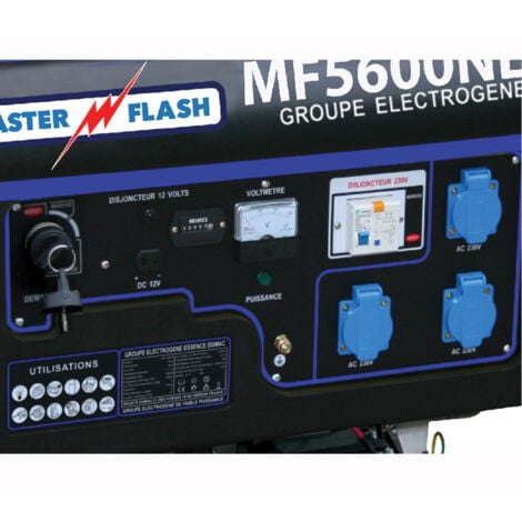 Groupe électrogène Essence 5500 W démarrage électrique