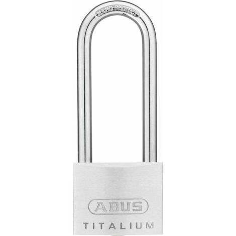 Zylindervorhangschloss 64TI/50HB80 gl Schlosskörper-B.50mm Titalium gl.6511 ABUS