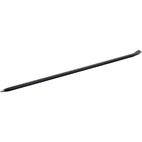 Brechstange Länge 1250 mm Breite 25 mm Form kantig gebogene Schneide pulverbeschichtet