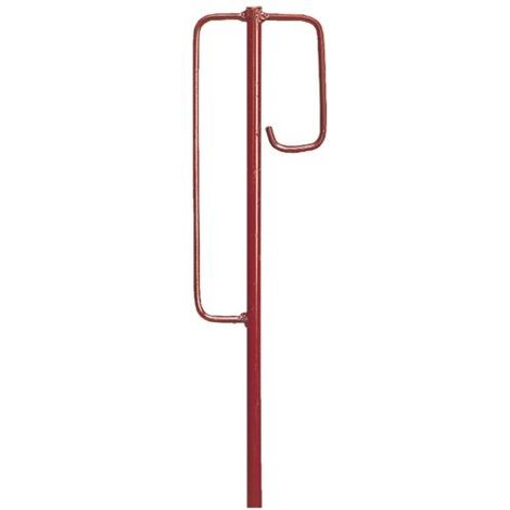Laterneneisen Berliner Modell 1250x12mm Berliner Modell rot