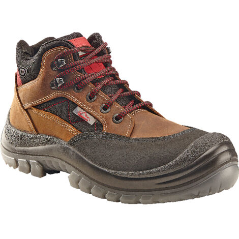 Sicherheitsstiefel Sherpa Gr.47 braun/rot S3 EN20345 Leder REMISBERG