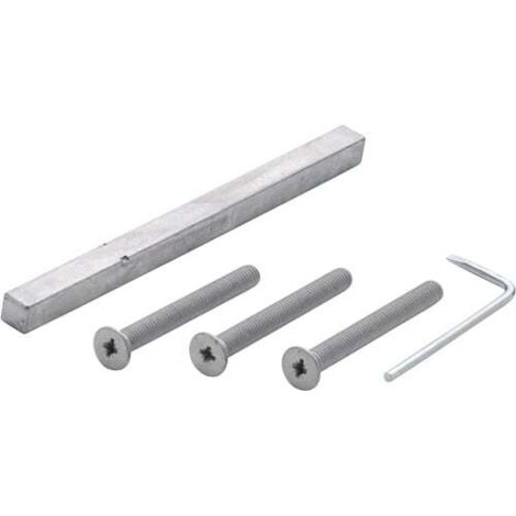 HOPPE Bef-set.D/D Schnellstift 2210/3310 Drückerschutzgarnituren 8x130mm 47-52mm - 3689077