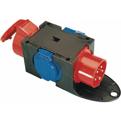 Kompaktverteiler CEE-16 A,5-polig 1xCEE 16 A,2x230V (1/5)